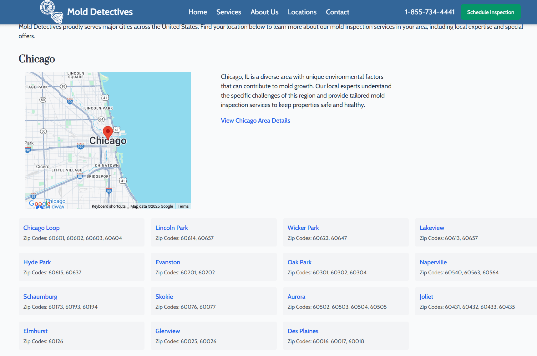 AI-Powered Local Service Website